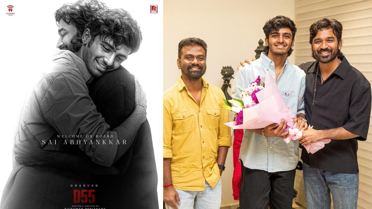 ‘D55’: Sai Abhyankkar to score music for Dhanush’s next with Rajkumar Periasamy